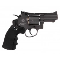 WinGun Snubnose Revolver (BK), Revolvers are one of the coolest gun types around - their classic wheel gun motif just exudes class, and thanks to their inclusion in film and TV for 40+ years, they are instantly recognisable